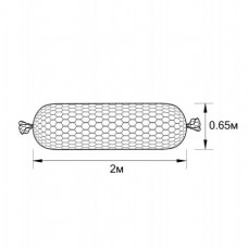 Габион ГСИ-Ц-2,0х0,65-С80-2,7/3,7-ЦАММП в Вологда