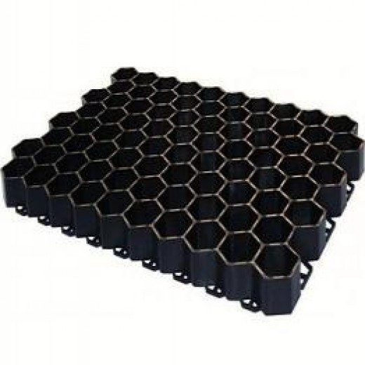 Решетка газонная Gidrolica Eco Standart РГ-70.40.3,2 - пластиковая черная в Вологда